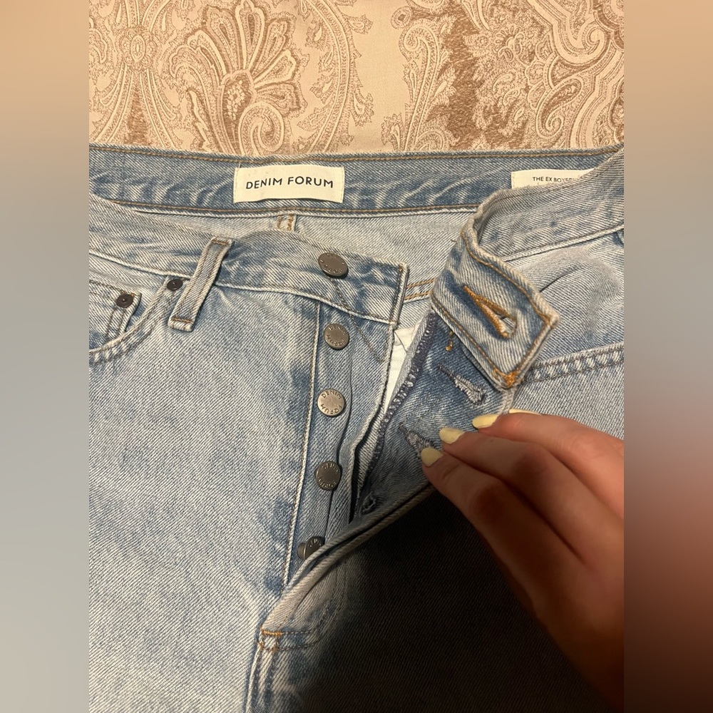 Denim forum ripped jeans